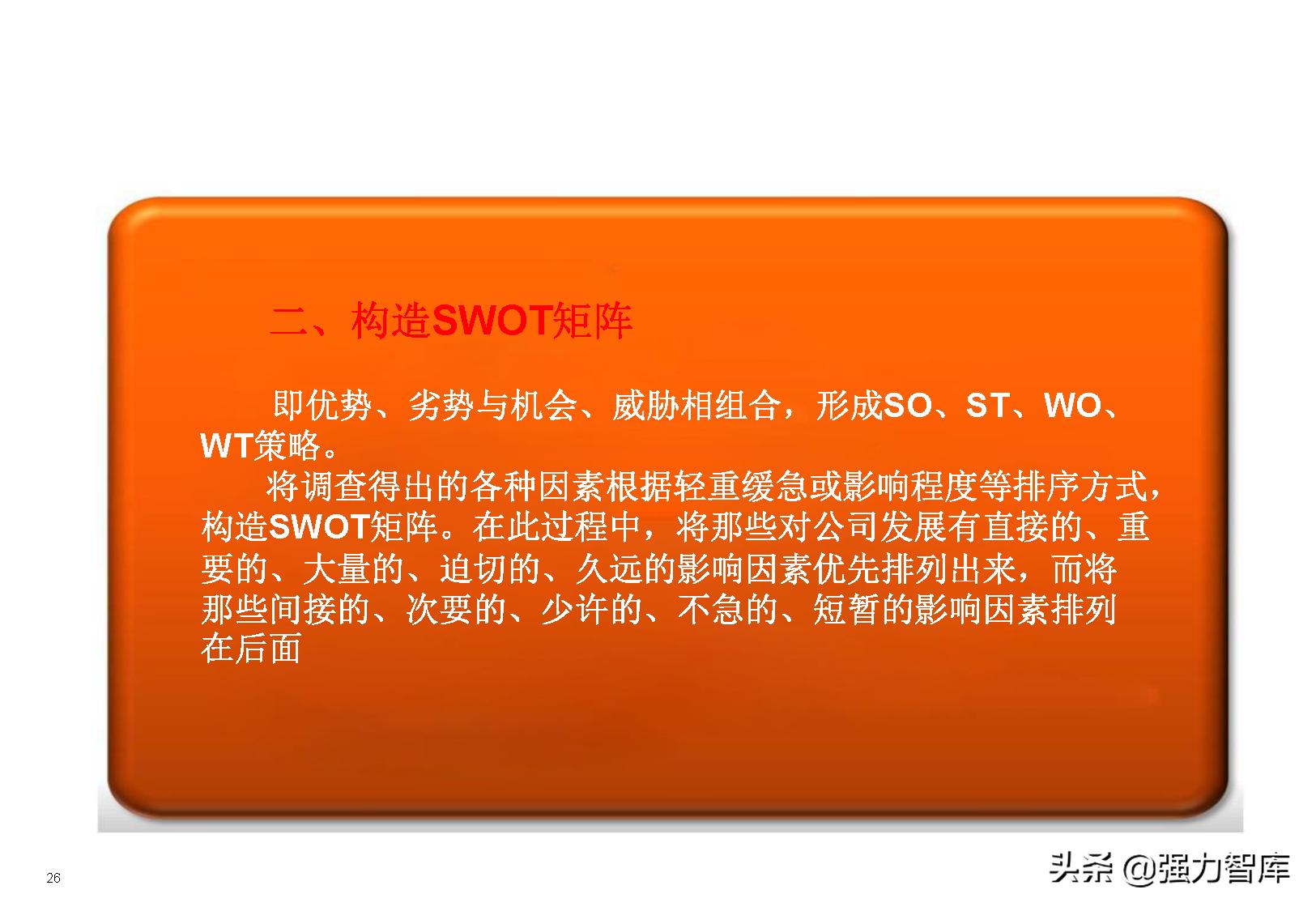 swot分析模型怎么读,采购swot分析模型包括
