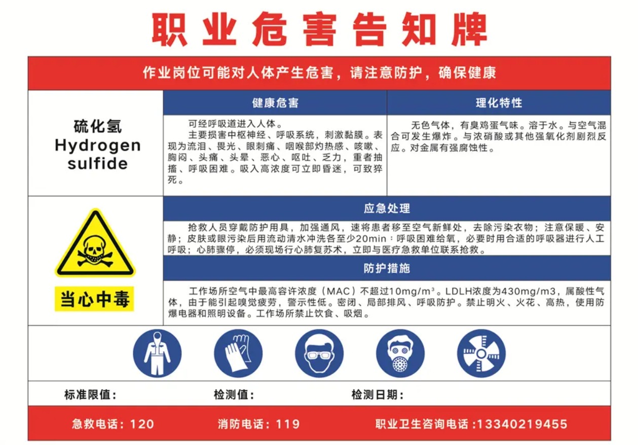 电击身亡事件,硫化氢中毒最大事故