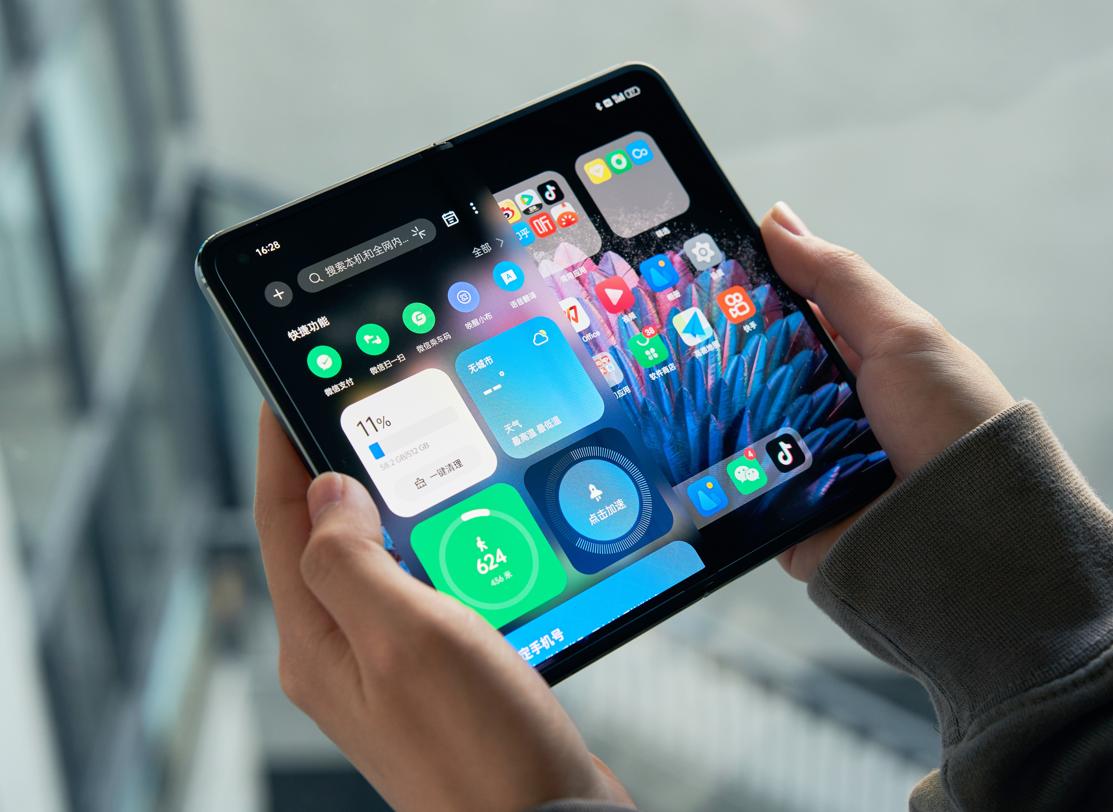 findn2折叠屏手机,findn2手机测评