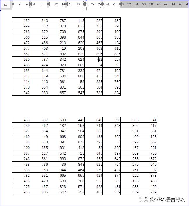 MF08:将工作表数据复制給Word文档
