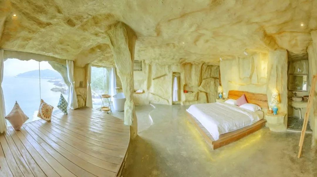 离上海一个小时车程的海边民宿,圣托里尼云上东山海景民宿优惠