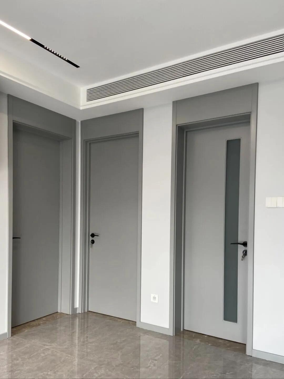 白墙搭配什么颜色木门,房间木门颜色搭配效果图