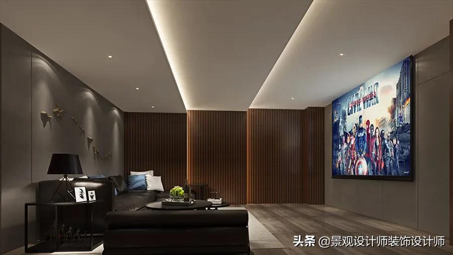 家庭影院ktv设计布局图,家庭ktv与家庭影院一体设计