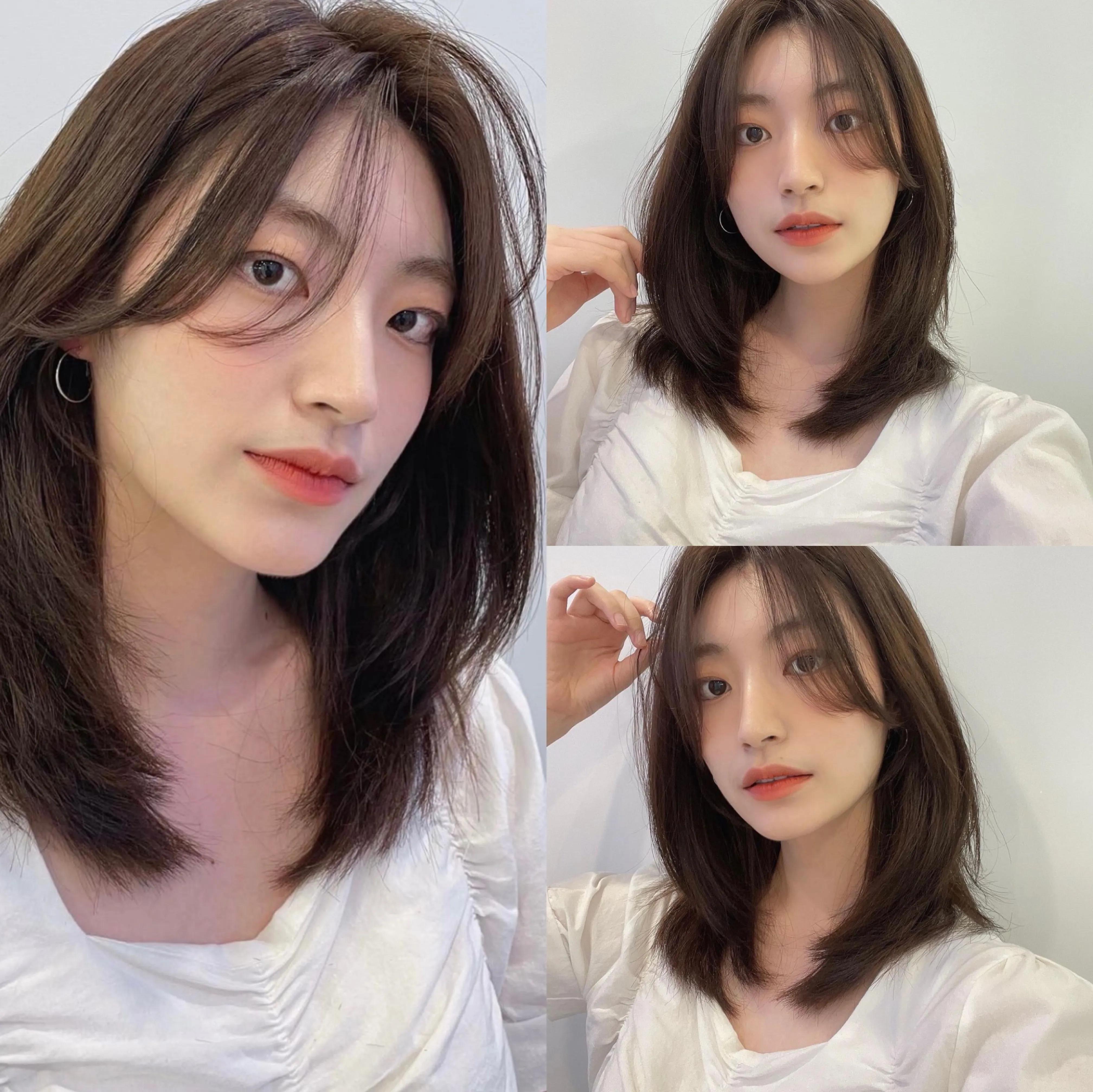 减龄洋气高级中长发,中年减龄发型中长发