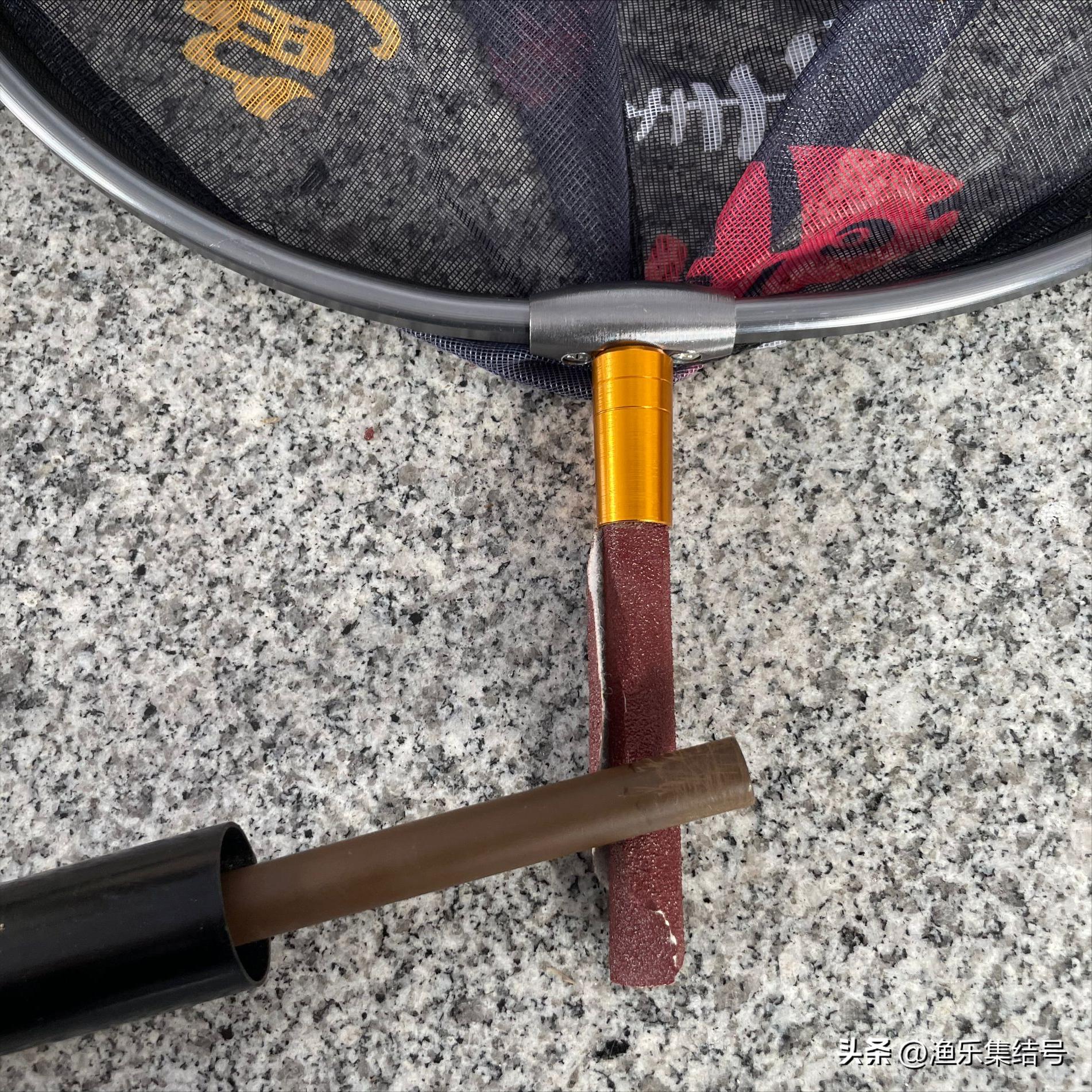 自制抄网最简单的方法,如何自制伸缩抄网杆