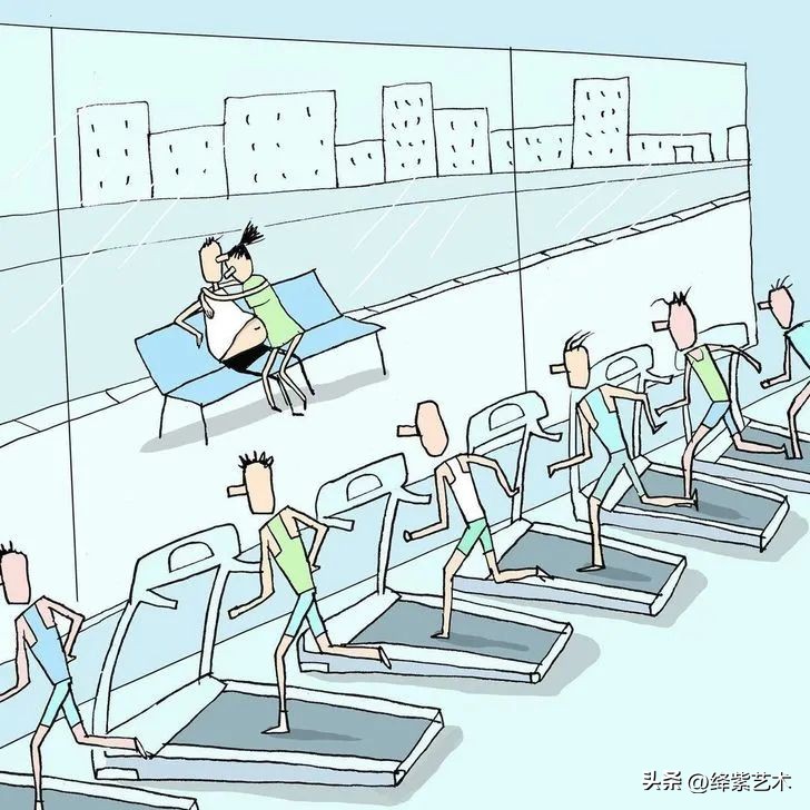 15幅极简插画，画出一个有趣的世界，既抽象又真实