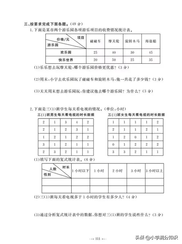 2021青岛版三年级数学期中试卷,2022年三年级下册数学期中试卷