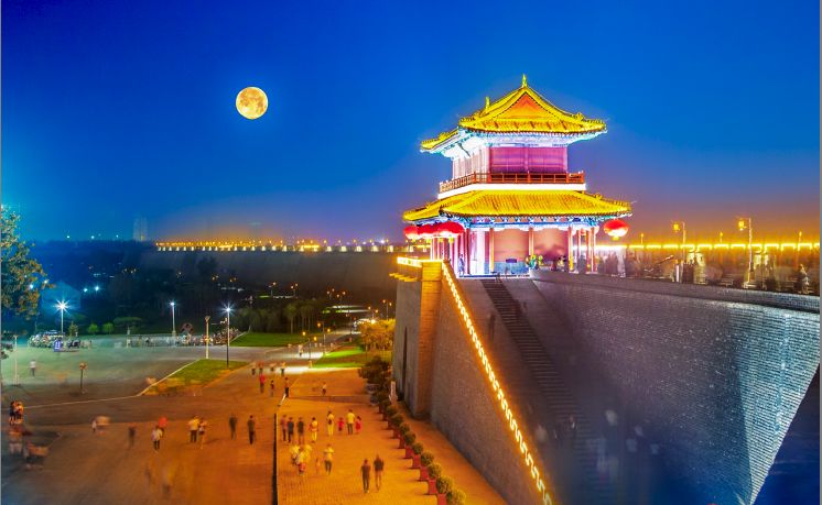 今年最大超级月亮今夜登场,河北邯郸超级月亮