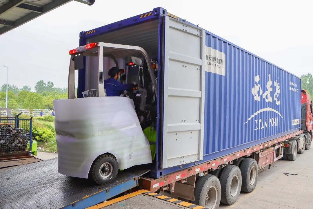 中联重科叉车,中联重科中欧班列