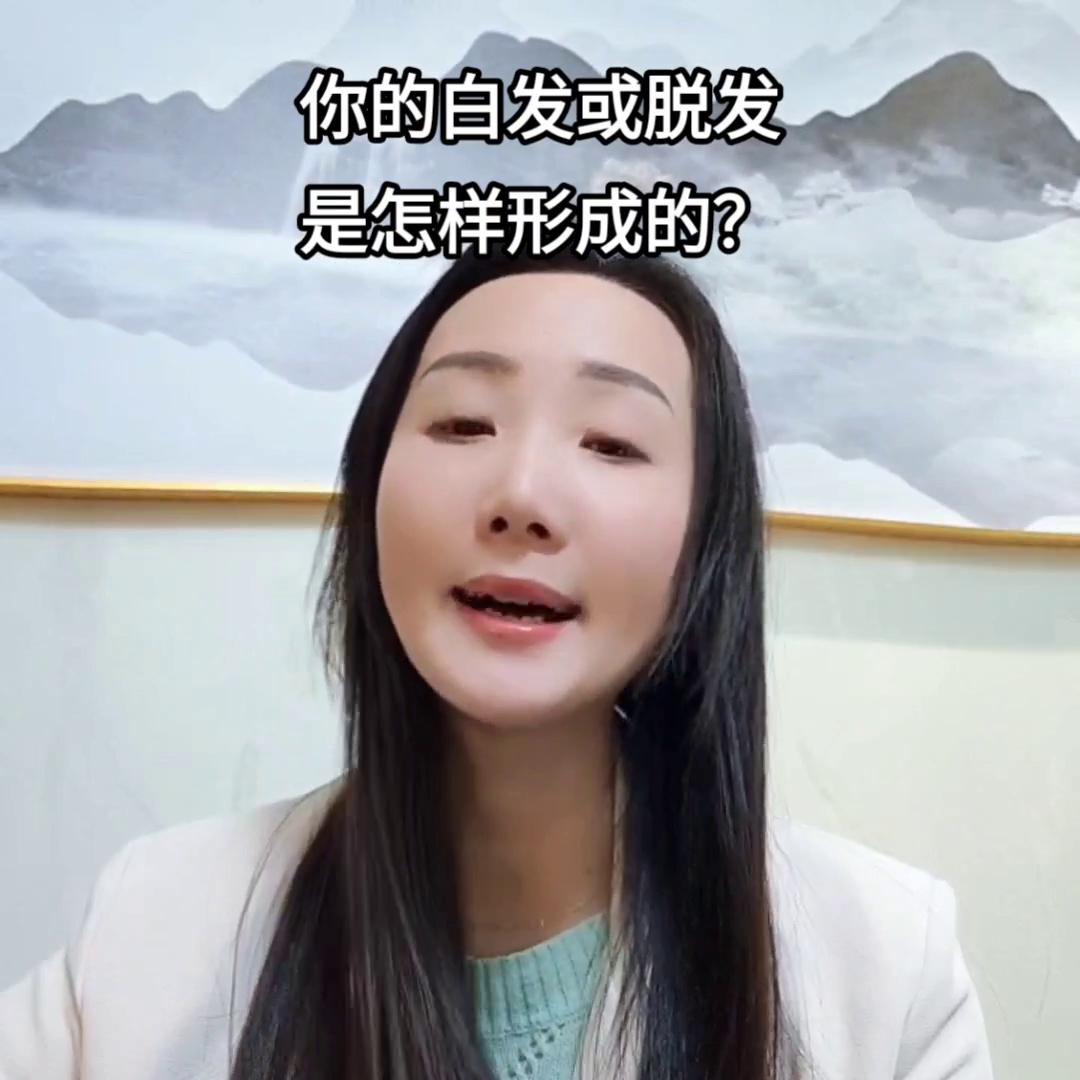 青年白发脱发的原因及解决方法,一个动作教你告别白发脱发