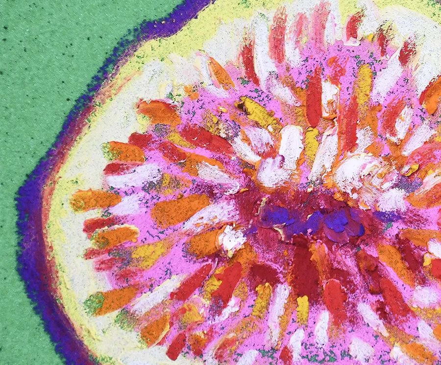 6-12岁儿童油画棒画教程,油画棒水彩结合作品儿童画