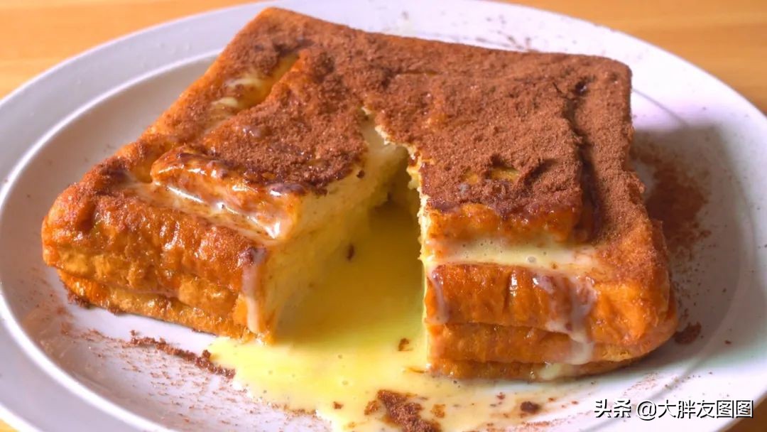 港式甜品奶露多士做法,港式漏奶华做法