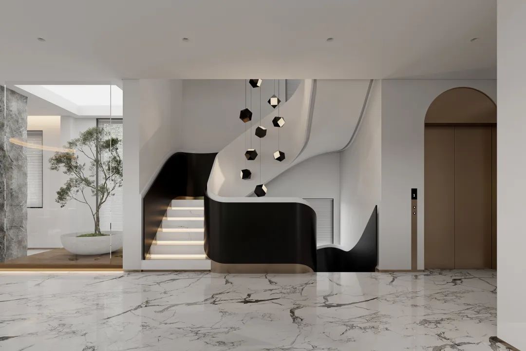 顶级豪宅设计团队,北京1000平别墅现代轻奢装修