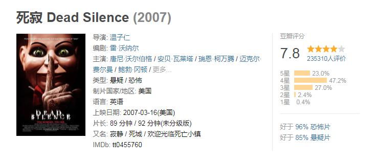 全球最恐怖惊悚的电影,全球公认最恶心恐怖的10部电影