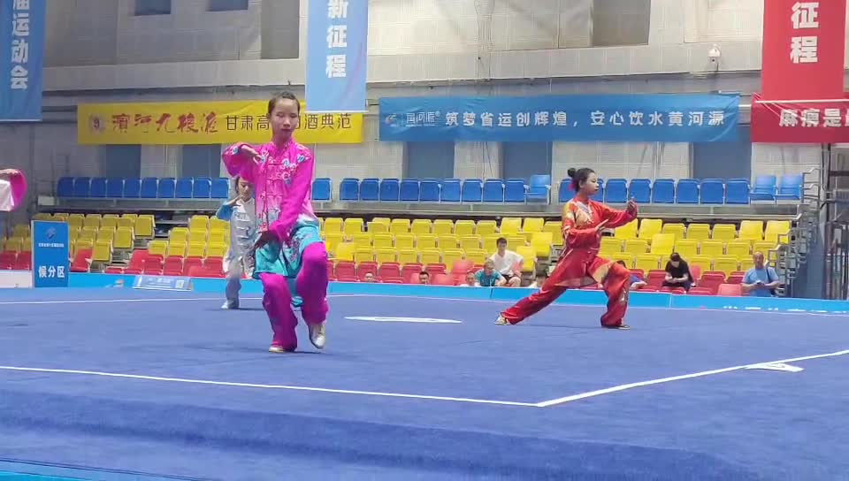 和政县选手任慧萌在甘肃省第十五届运动会上夺得银牌