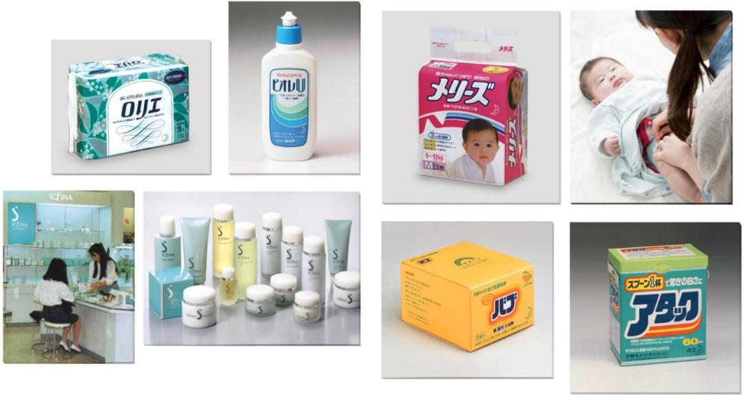 日本宝洁和花王,中国花王和日本花王