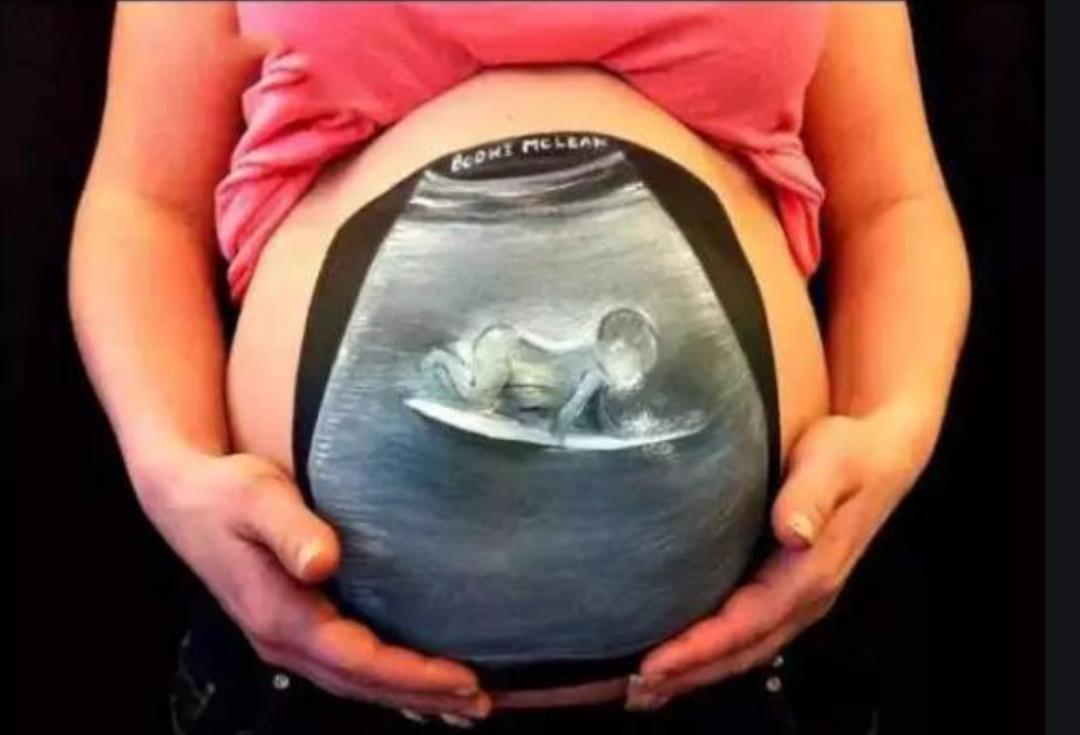 林峰夫妇孕照,林峰猪八戒孕妇照