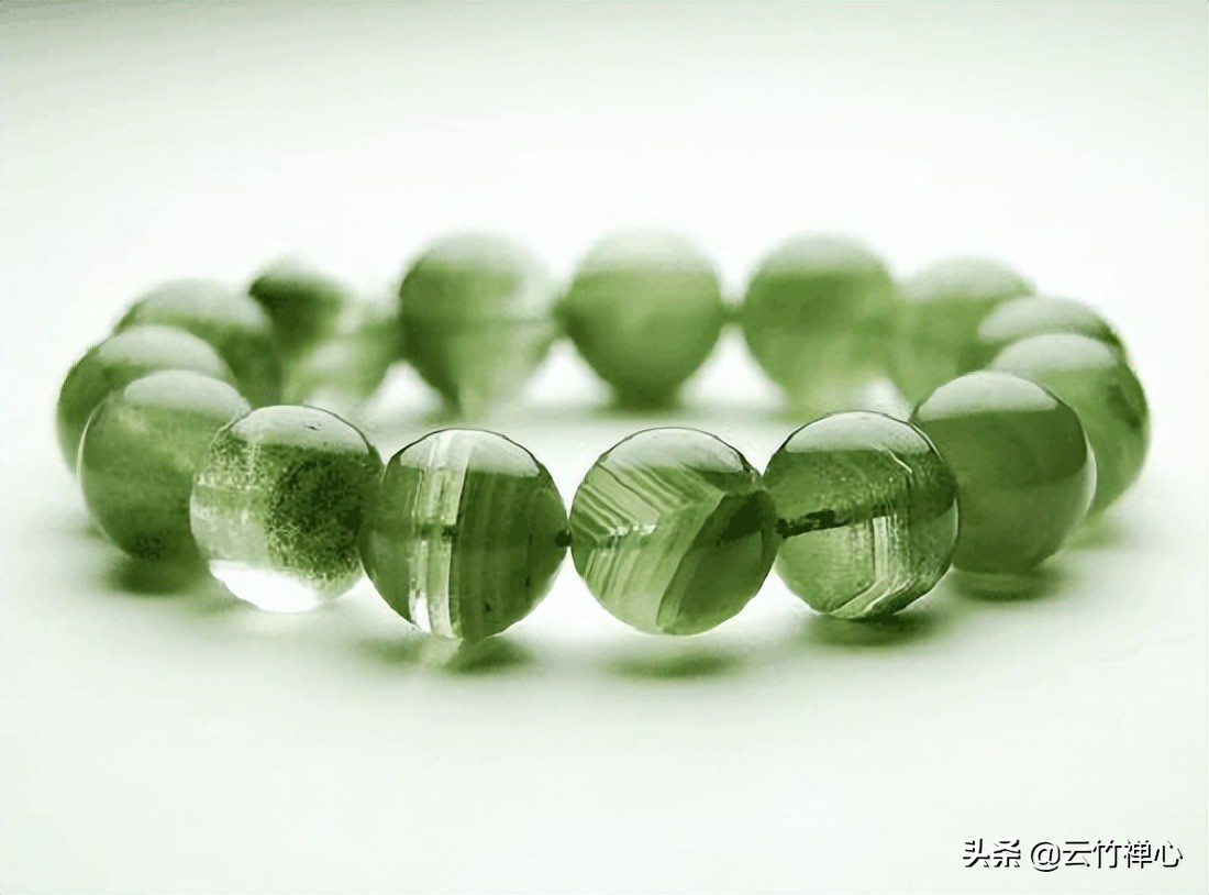 绿幽灵水晶为什么会涨,绿幽灵水晶普通的如何挑选