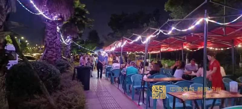 泸州网红夜市开了吗,泸州北滨网红夜市街