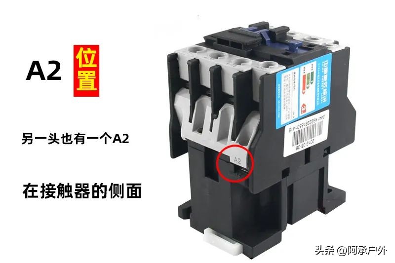 交流接触器的作用和接线方法,交流接触器接线方法工作原理