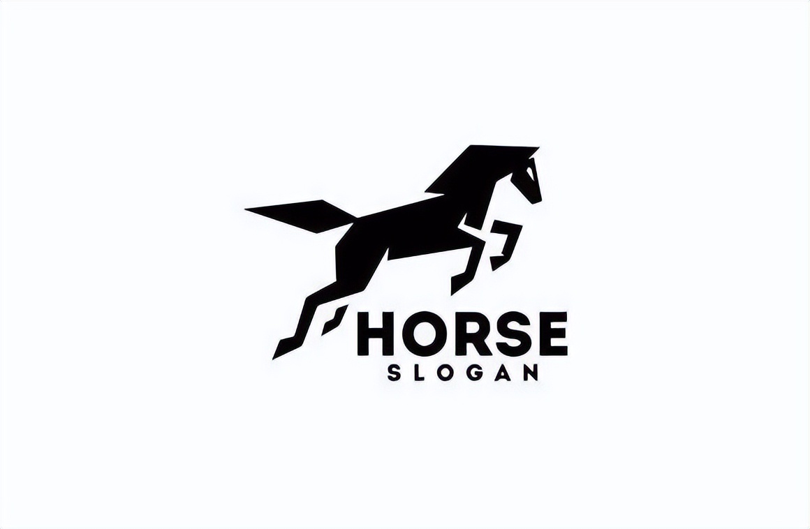 logos：马踏山河！一组霸道的马元素标志设计分享