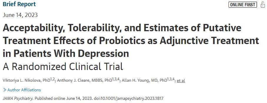 德国拜耳益生菌治疗抑郁吗,益生菌治好了我的抑郁