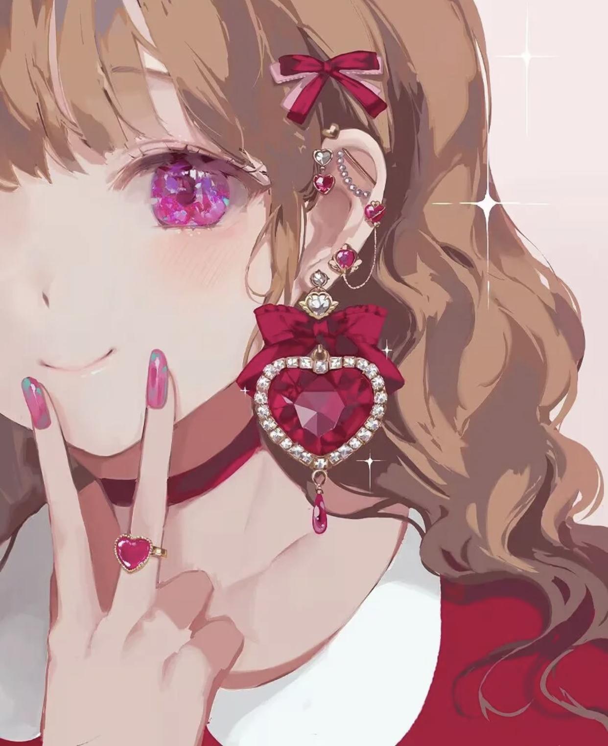 仙气满满的星星头像女呆萌可爱,女生头像带有星星和月亮的