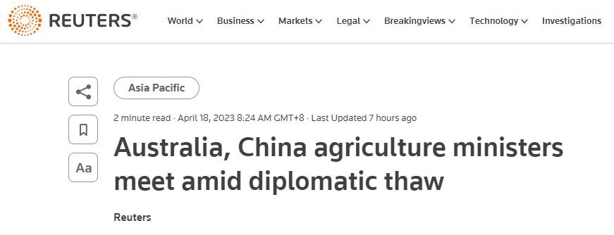 中方代表一到,澳大利亚风向变了,对美反击,中国打开新的突破口