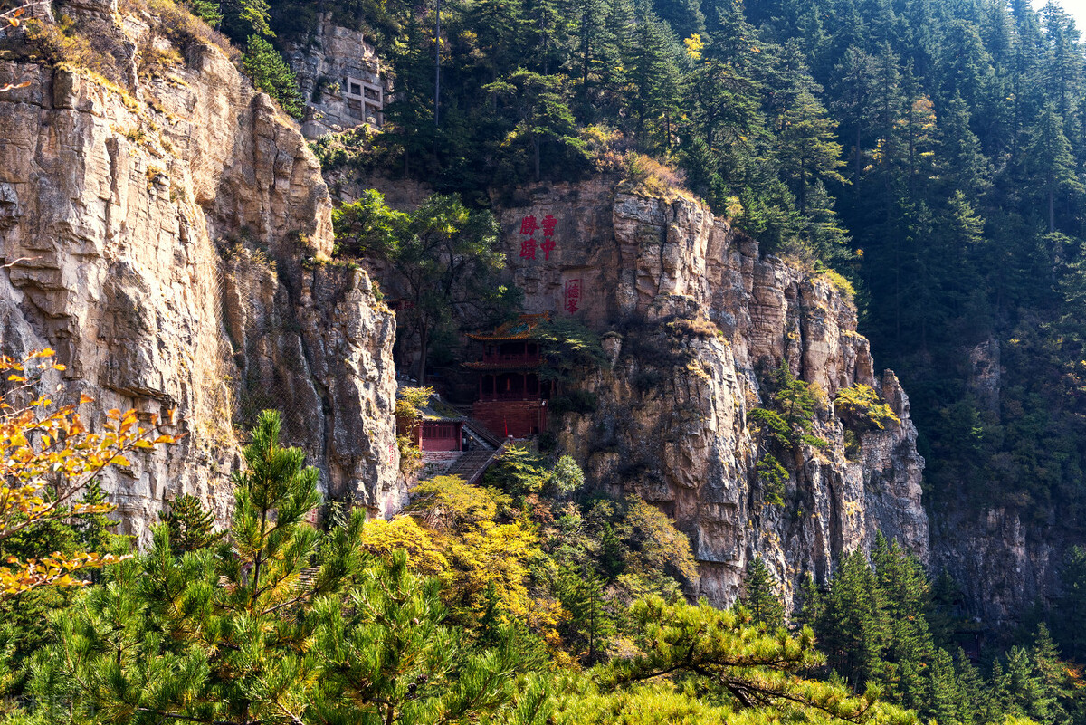 北岳恒山品地道恒山菜,北岳恒山景区的恒山十八景