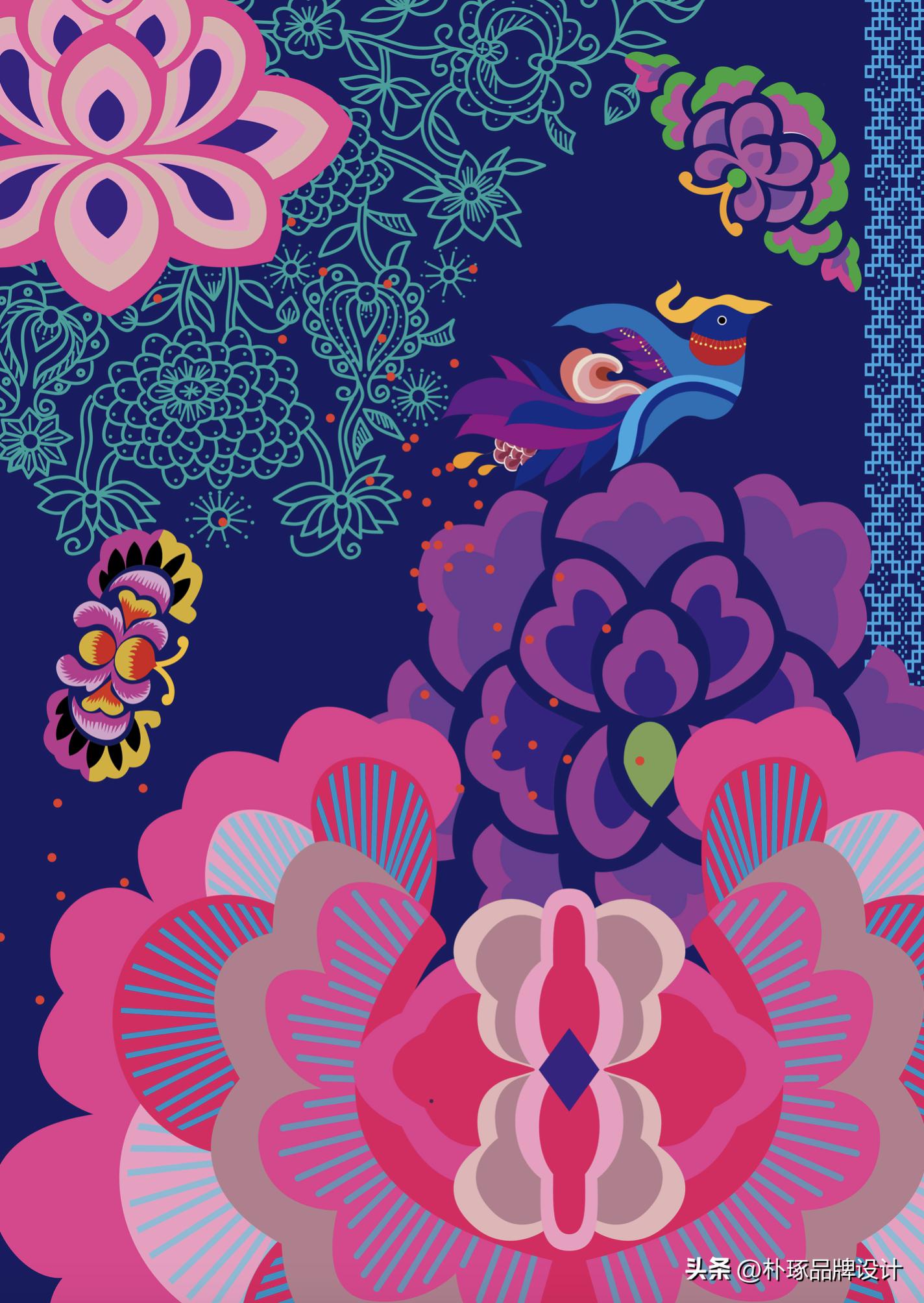 关于中国风的包装插画,国风插画设计灵感