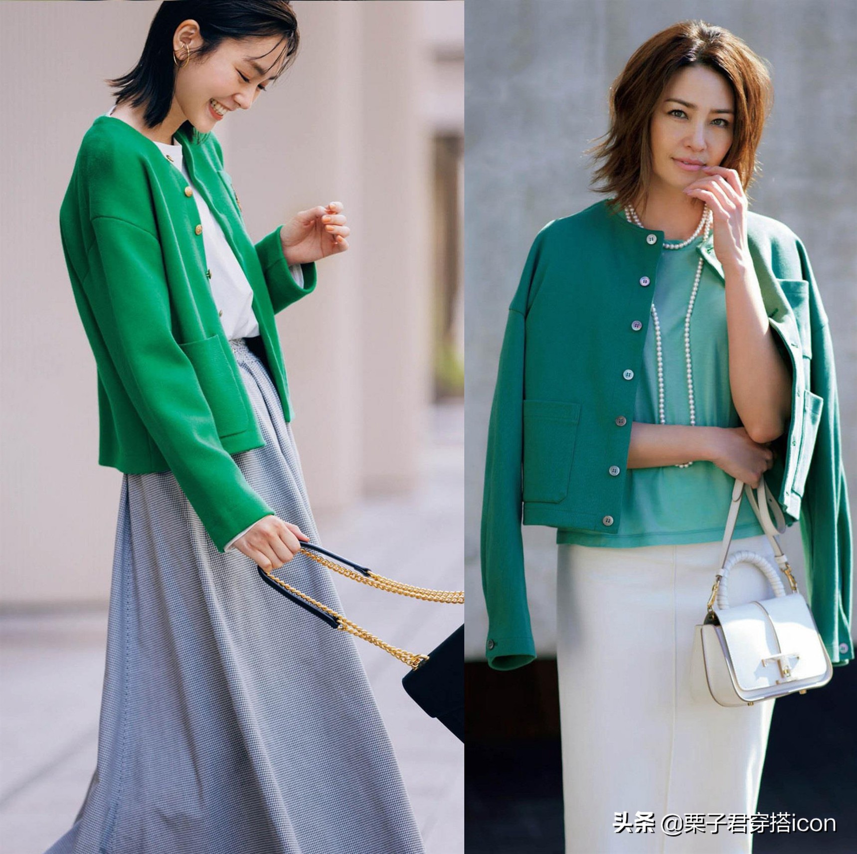 清新绿搭什么颜色好看,适合夏天的绿色系穿搭