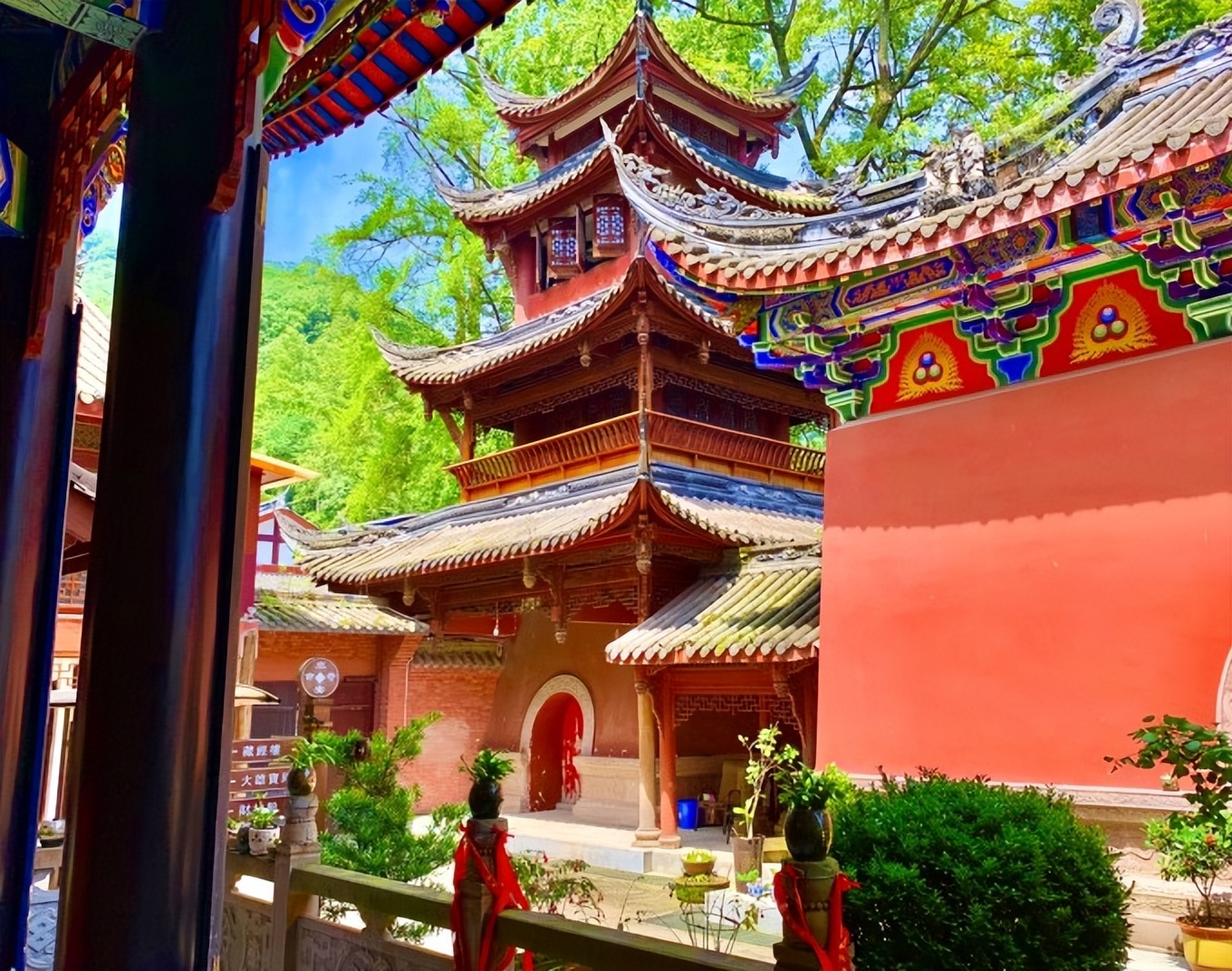 青城后山白云索道上山大概几分钟,青城后山游玩攻略大全