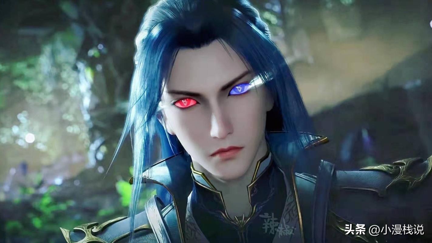 国漫男主们耍帅的场面萧炎歪头,最有争议的国漫男主萧炎唐三