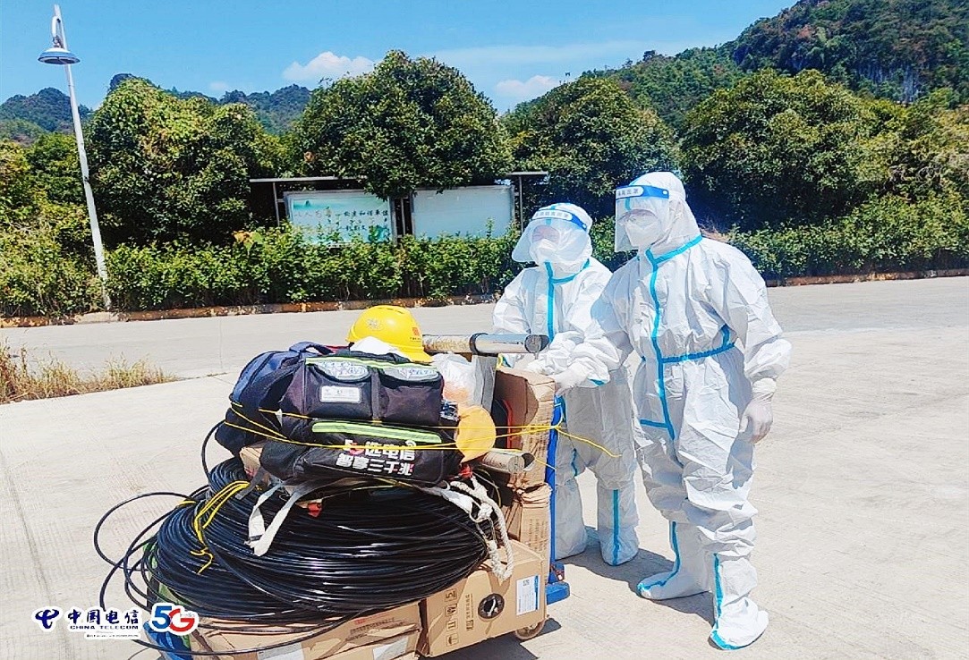 电信速度助力抗疫情,火速支援助力广东新冠防控