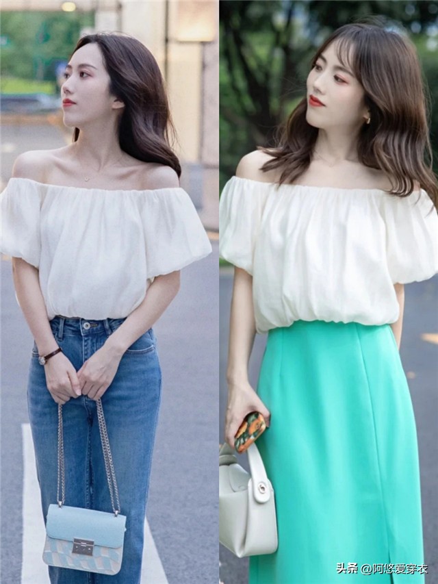 如今流行这样穿洋气显瘦立竿见影,好看又显瘦的衣服穿搭