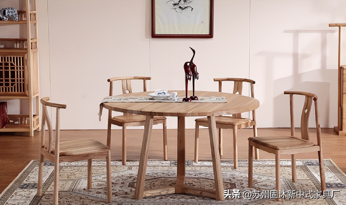 家具是原木风格治愈系小户型,原木家具现代简约风