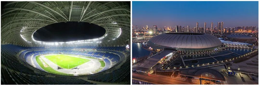 天津五大道民园广场,天津兴安路足球场