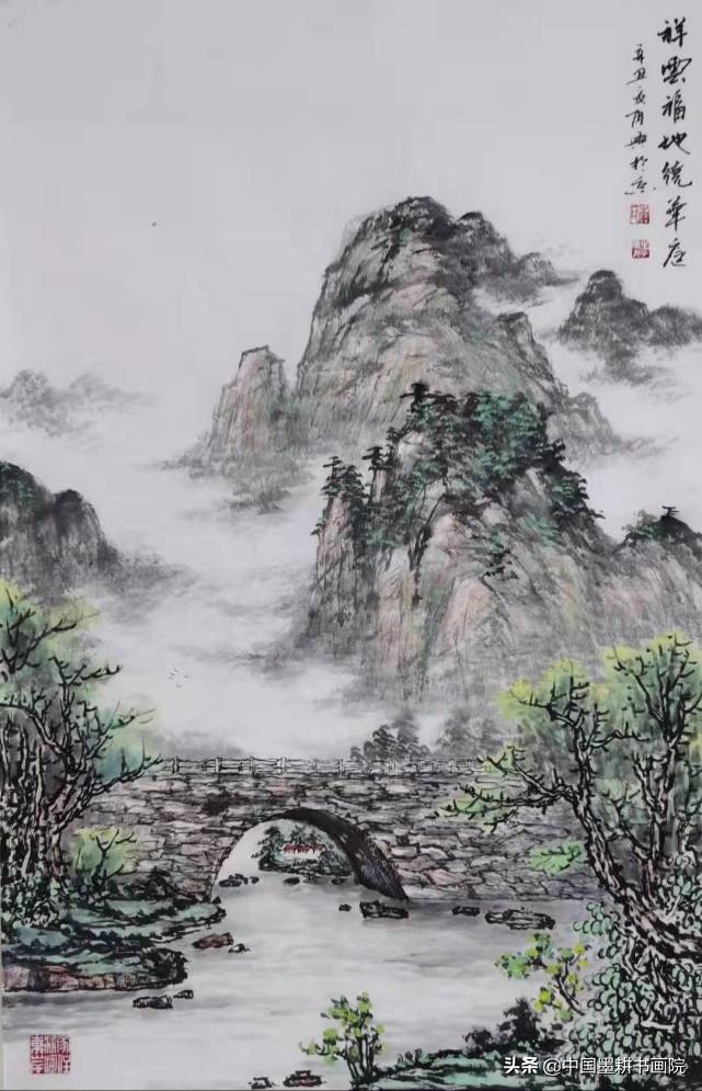 李再兴书画欣赏,九位著名书画家妙手丹青