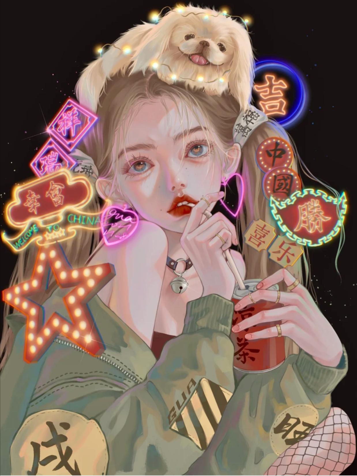 十二生肖萌萌拟人图片,十二生肖拟人化漫画兔子