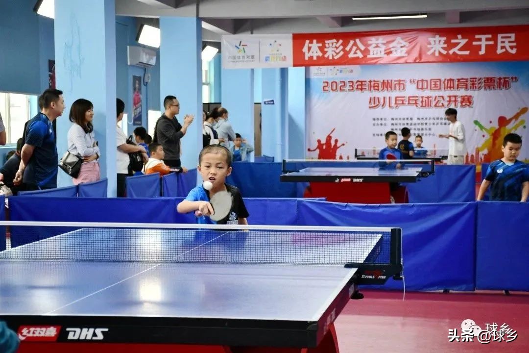 乒乓少年展风采,中国体育彩票杯少年儿童锦标赛