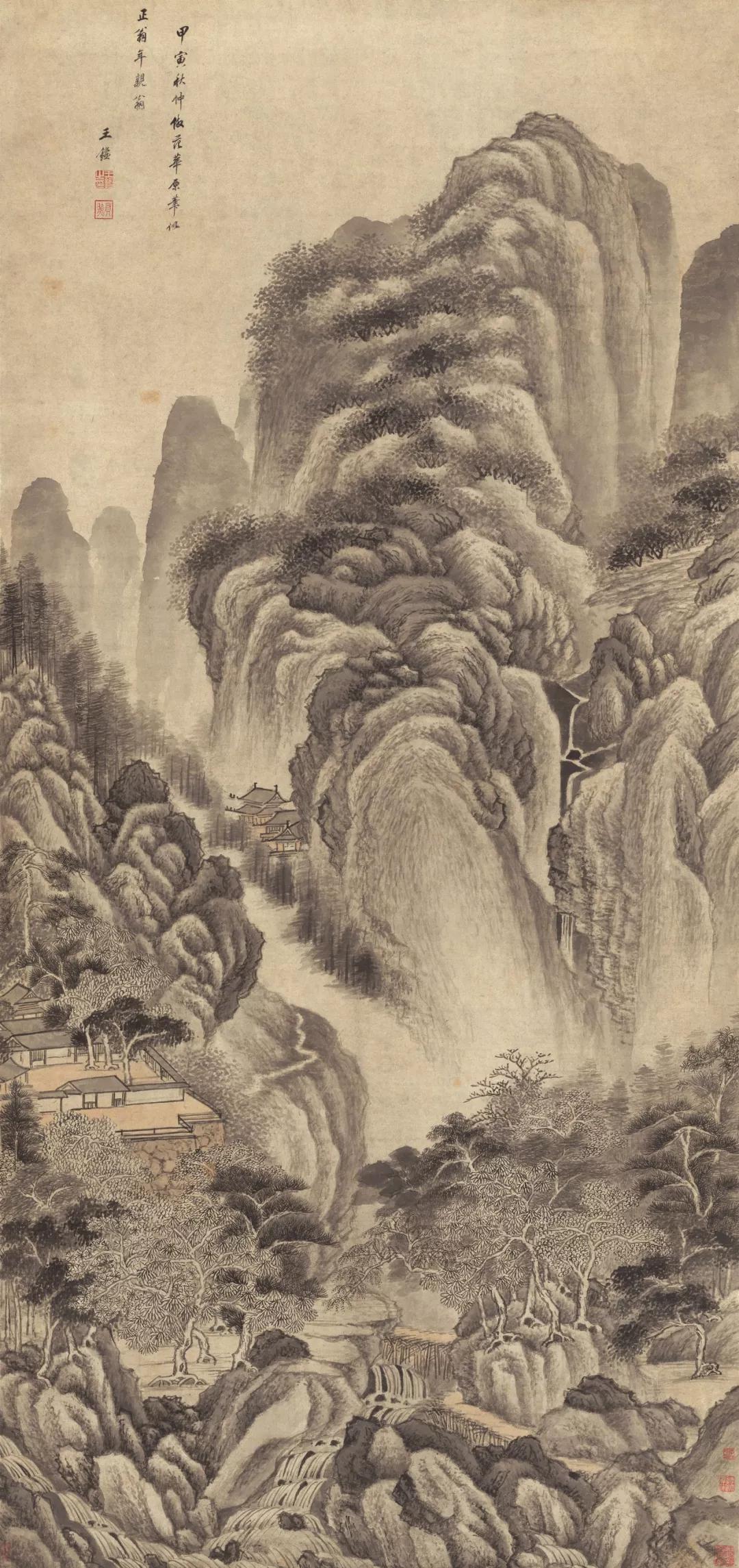 四王山水技法,四王山水的特点