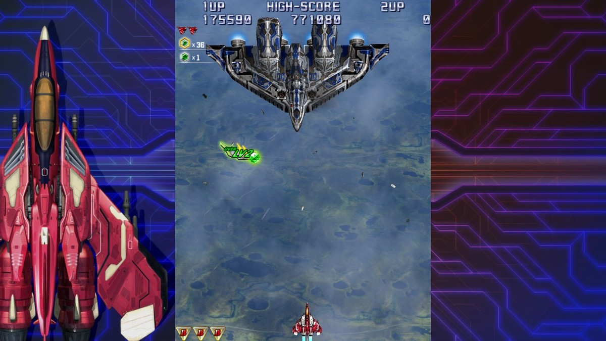 加入混音版音乐的《雷电4》，玩起来更带感了