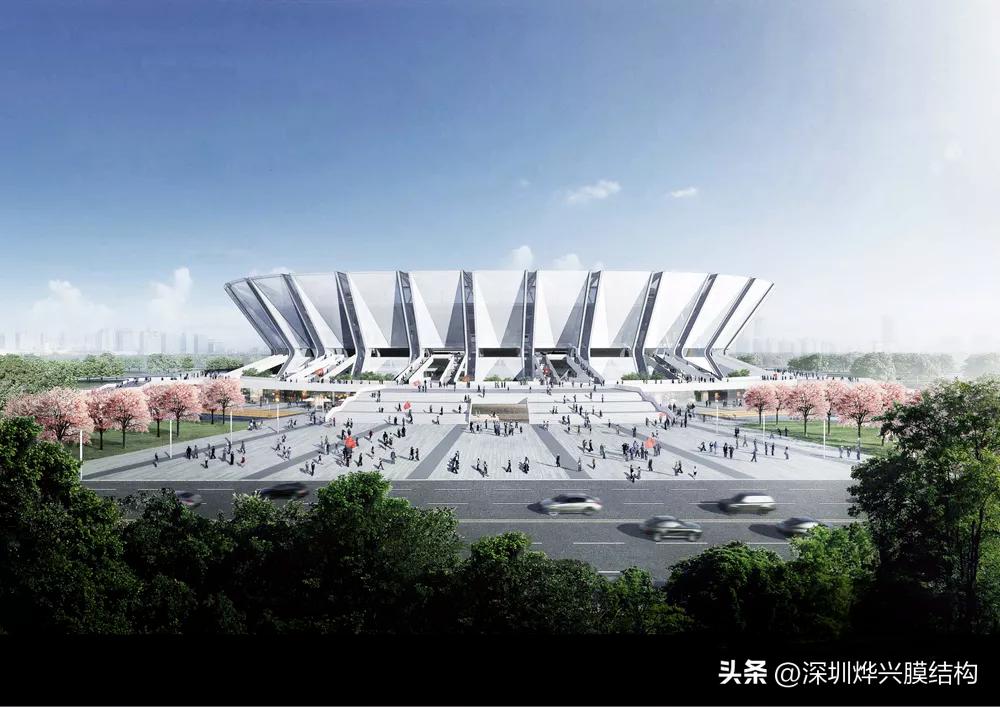 昆山膜结构施工报价,昆山膜结构遮阳看台报价