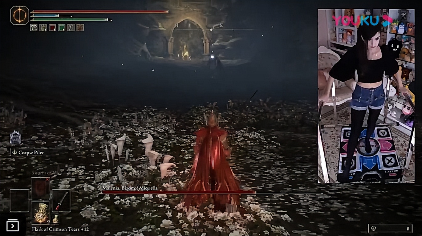 艾尔登法环打boss跳舞,原来跳舞机还可以这么玩