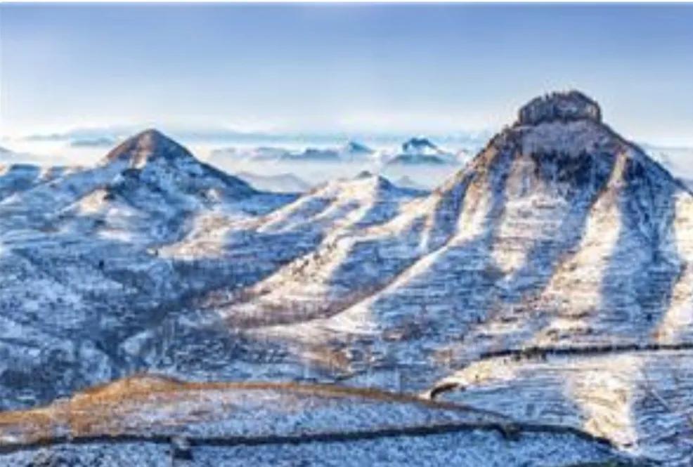 沂蒙七十二崮分布图,沂蒙山区七十二崮属于什么地貌