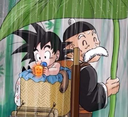 龙珠悟空的一生漫画图片,七龙珠悟空父亲大战弗利萨