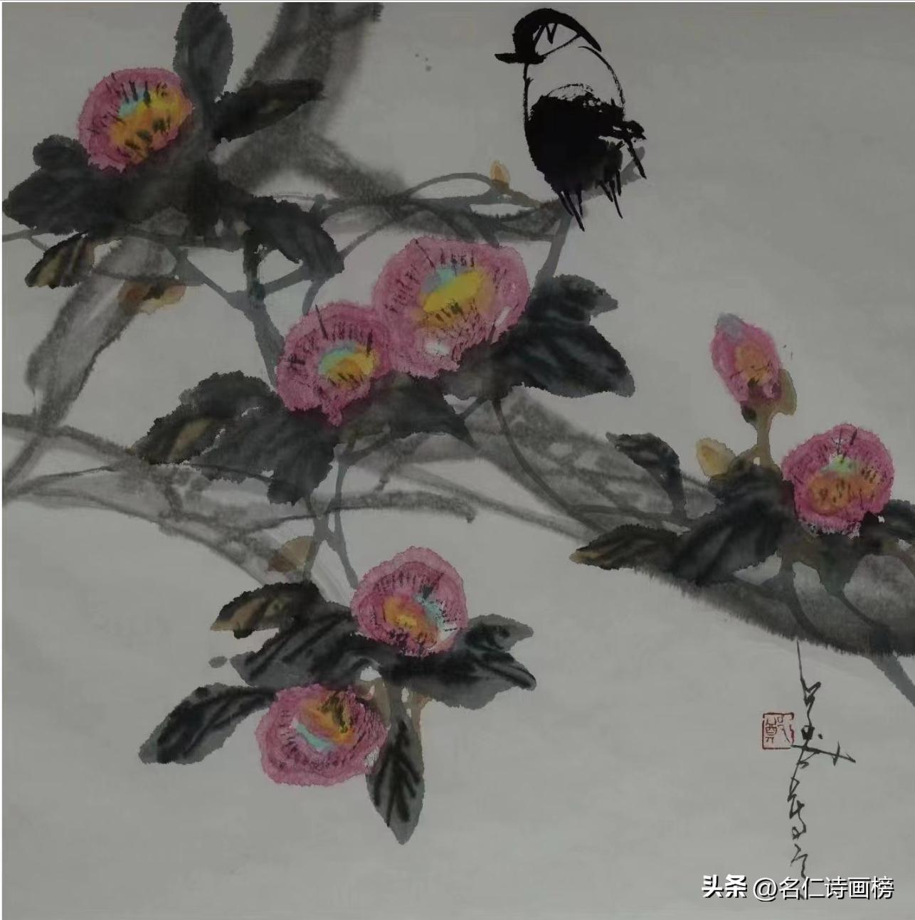 名仁诗画榜（五）致敬五月