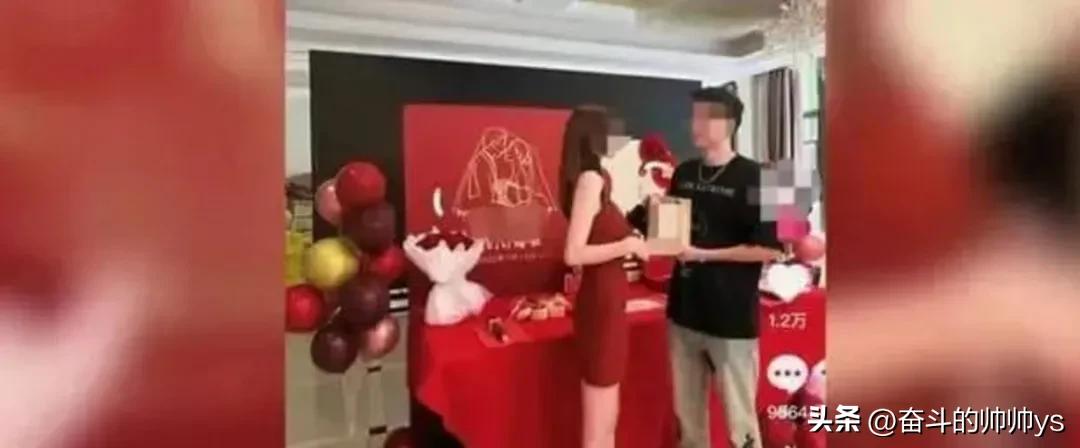 几张订婚照，女子就被评论区诬陷“998全套”，“这女的我玩过”