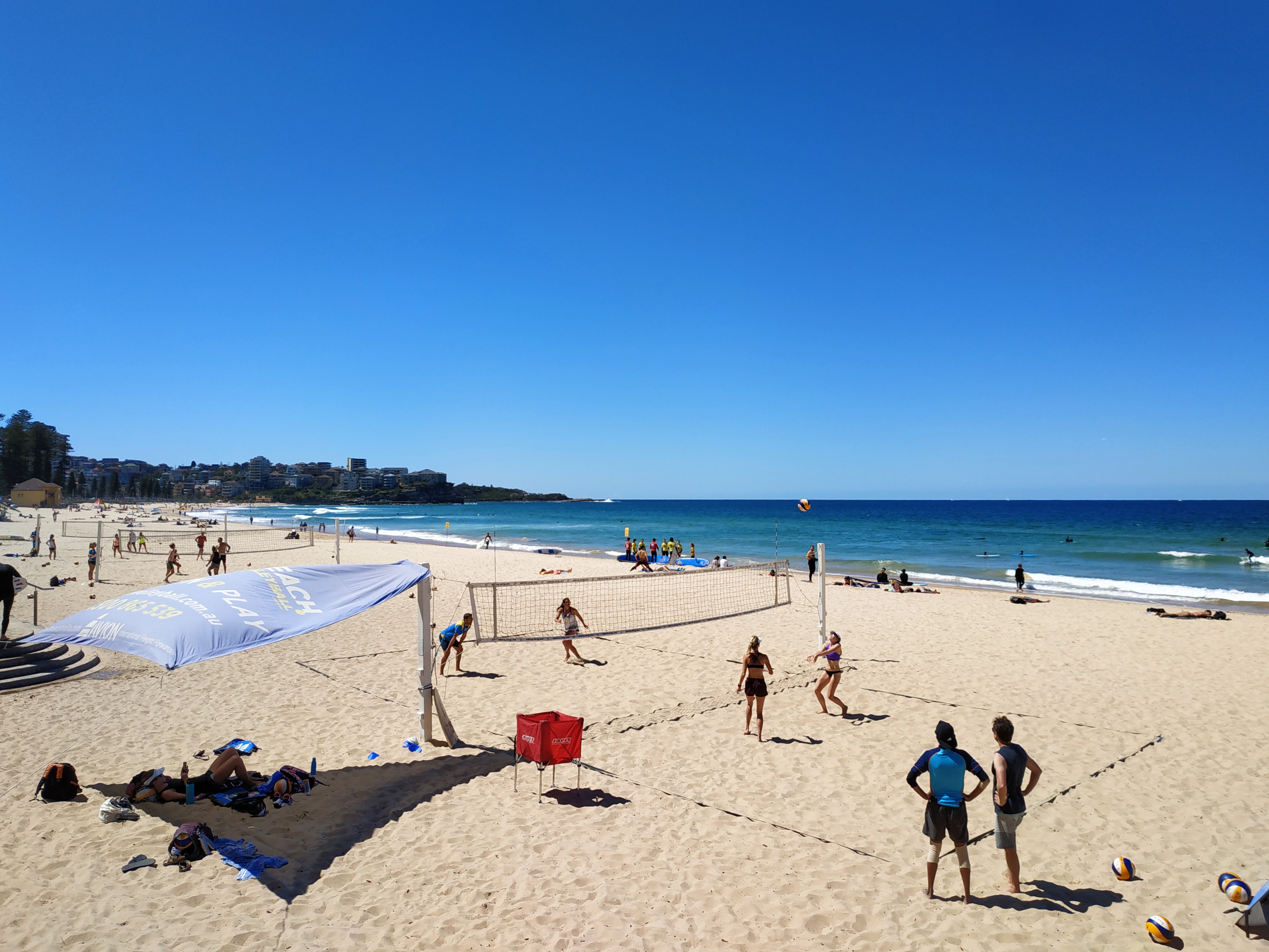 曼利海滩风景图片,著名的曼利海滩
