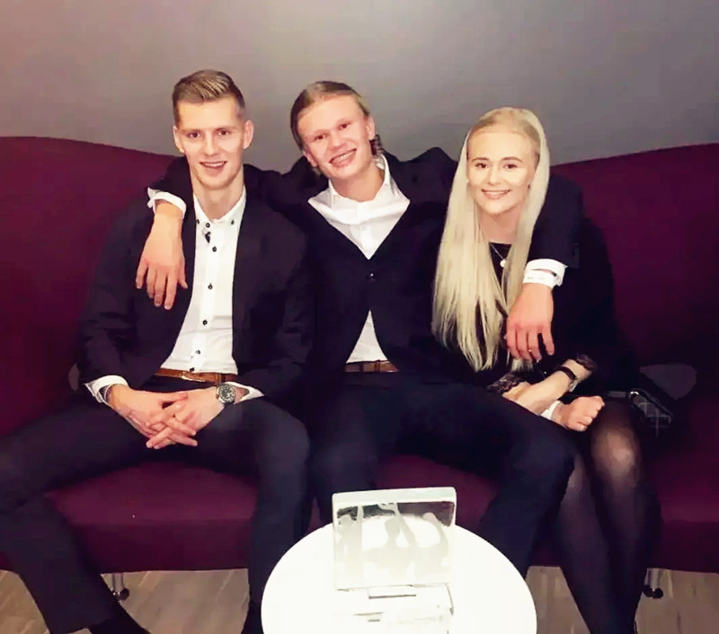 哈兰德生活大揭秘，在家喜欢波点套装，哥哥妹妹都是高颜值